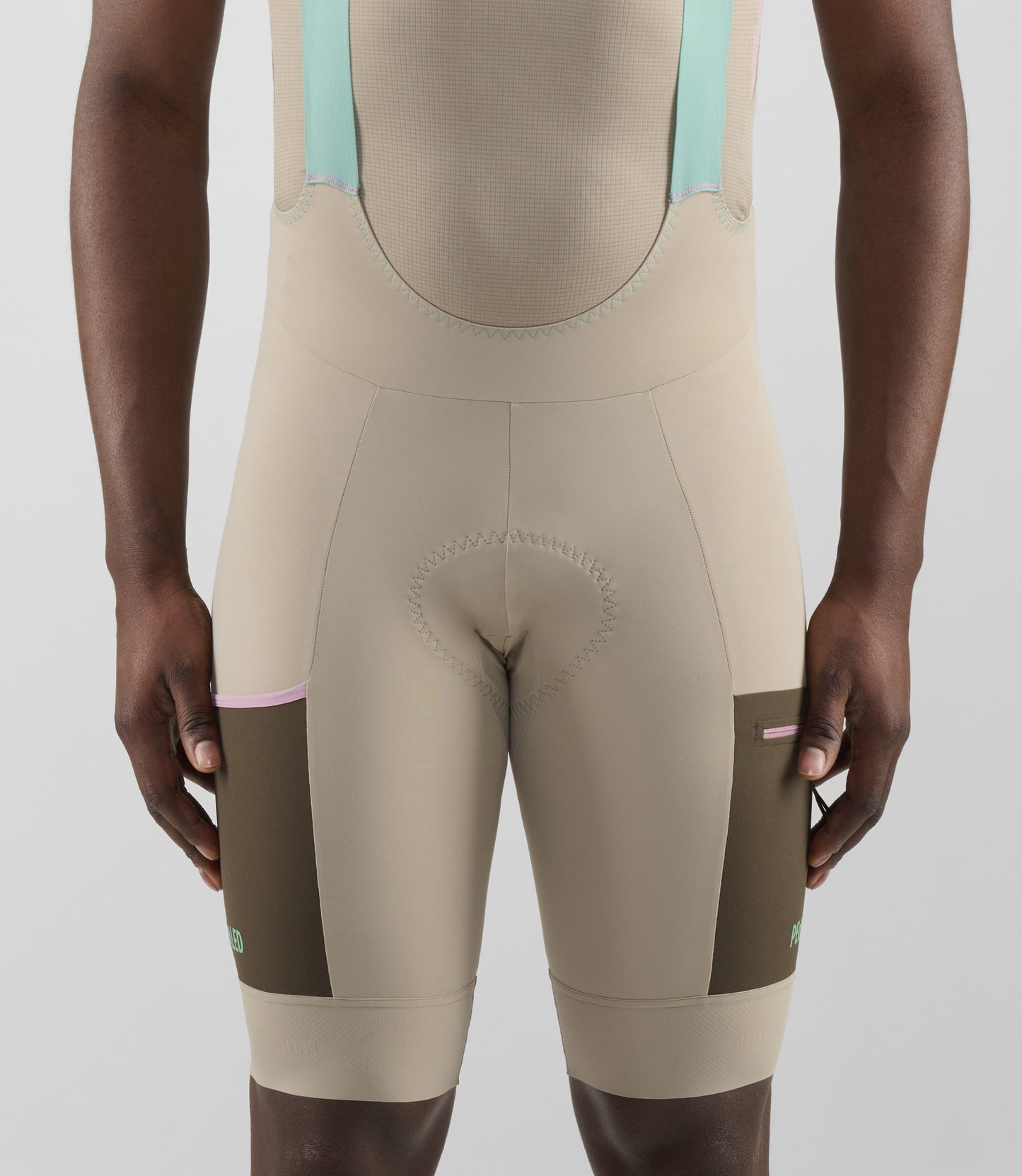 PEDALED ODYSSEY Bib Shorts (Beige)