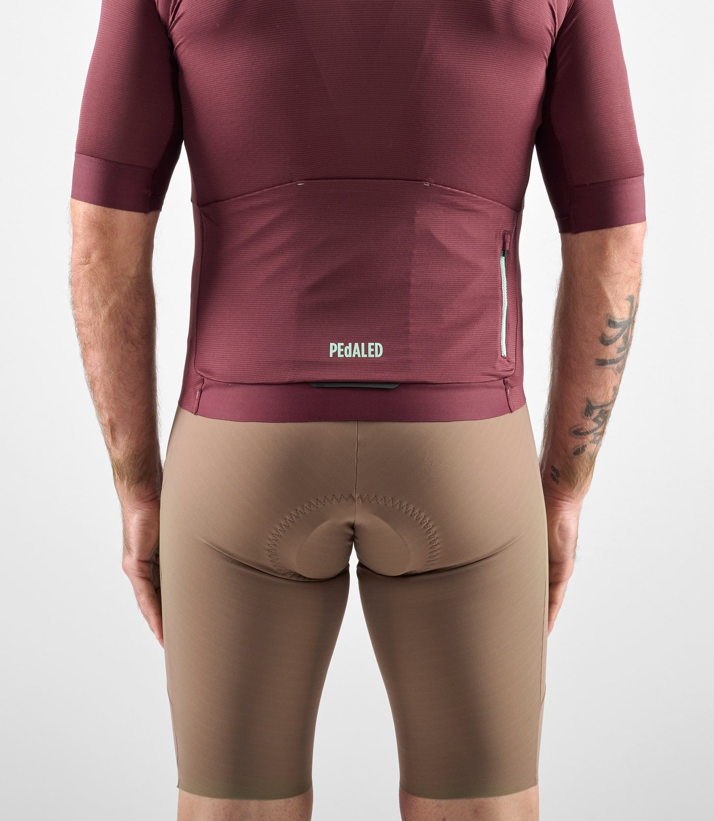 PEDALED Element Lightweight Jersey (Burgundy)