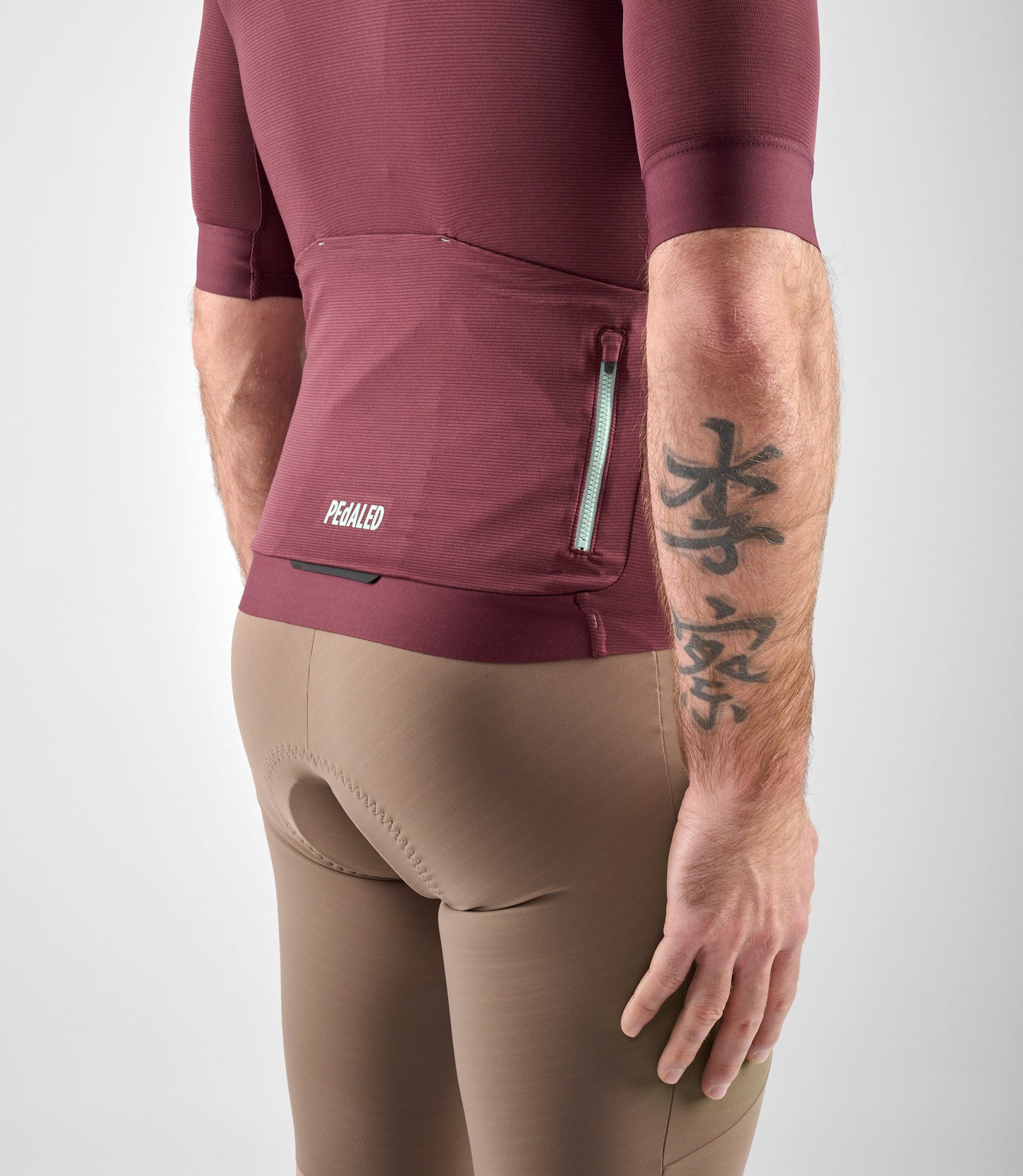 PEDALED Element Lightweight Jersey (Burgundy)