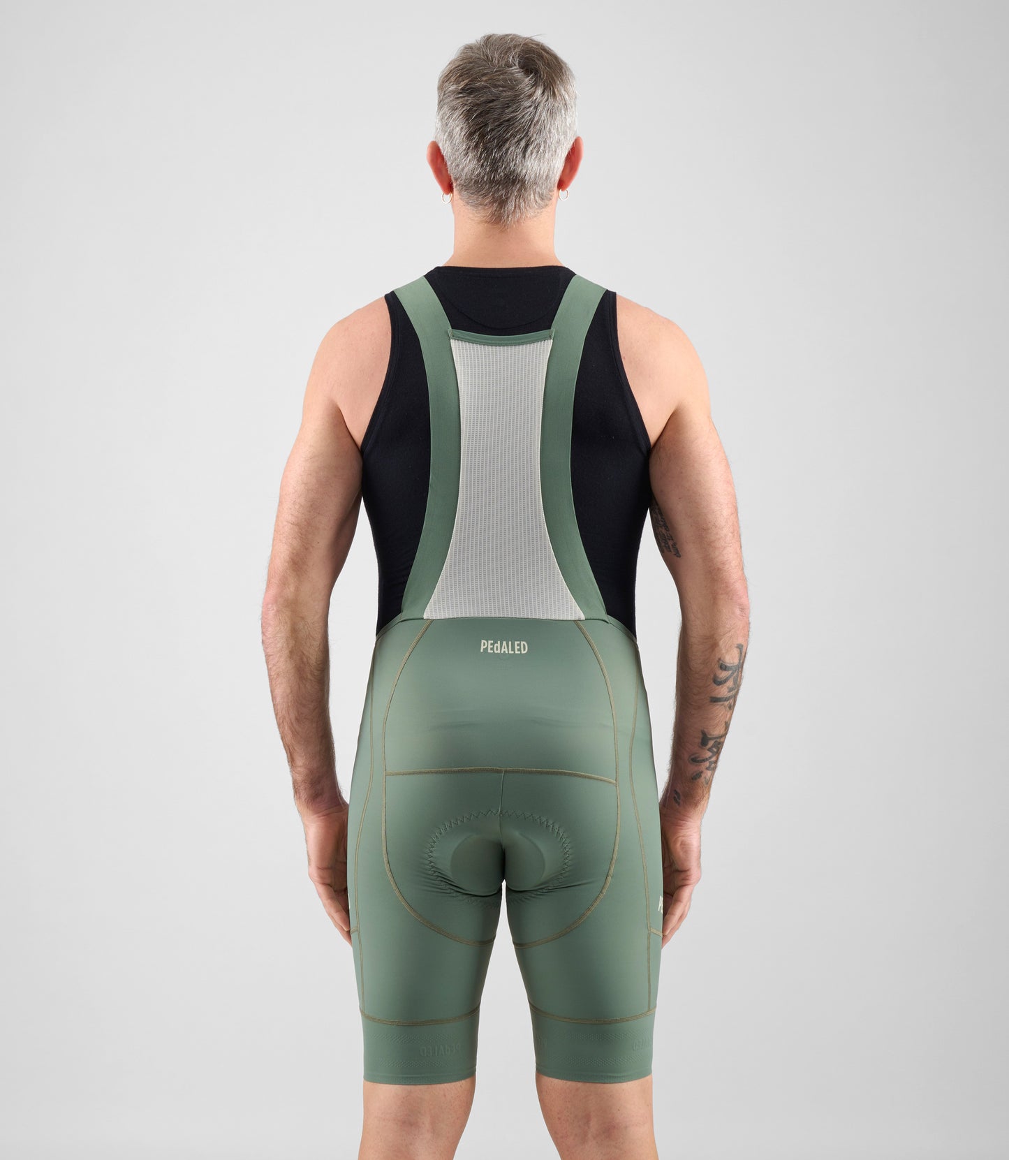 PEDALED Element Bib Shorts (Green)