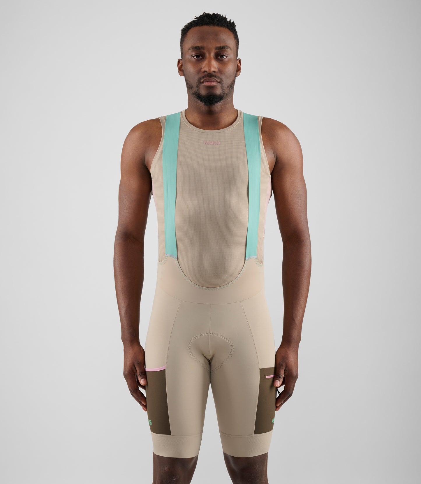 PEDALED ODYSSEY Bib Shorts (Beige)