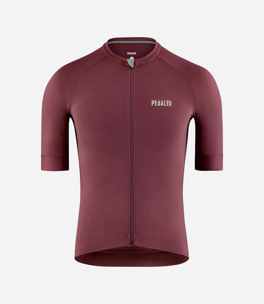 PEDALED Element Lightweight Jersey (Burgundy)