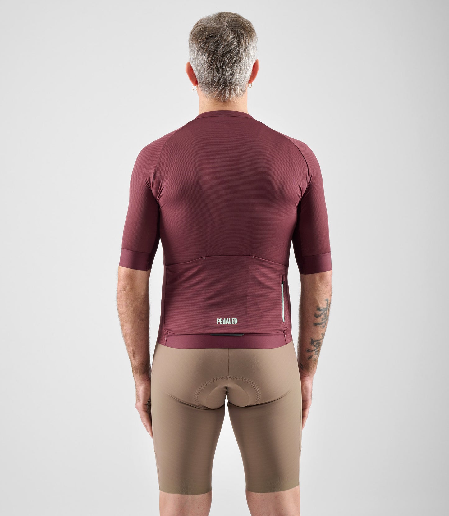 PEDALED Element Lightweight Jersey (Burgundy)