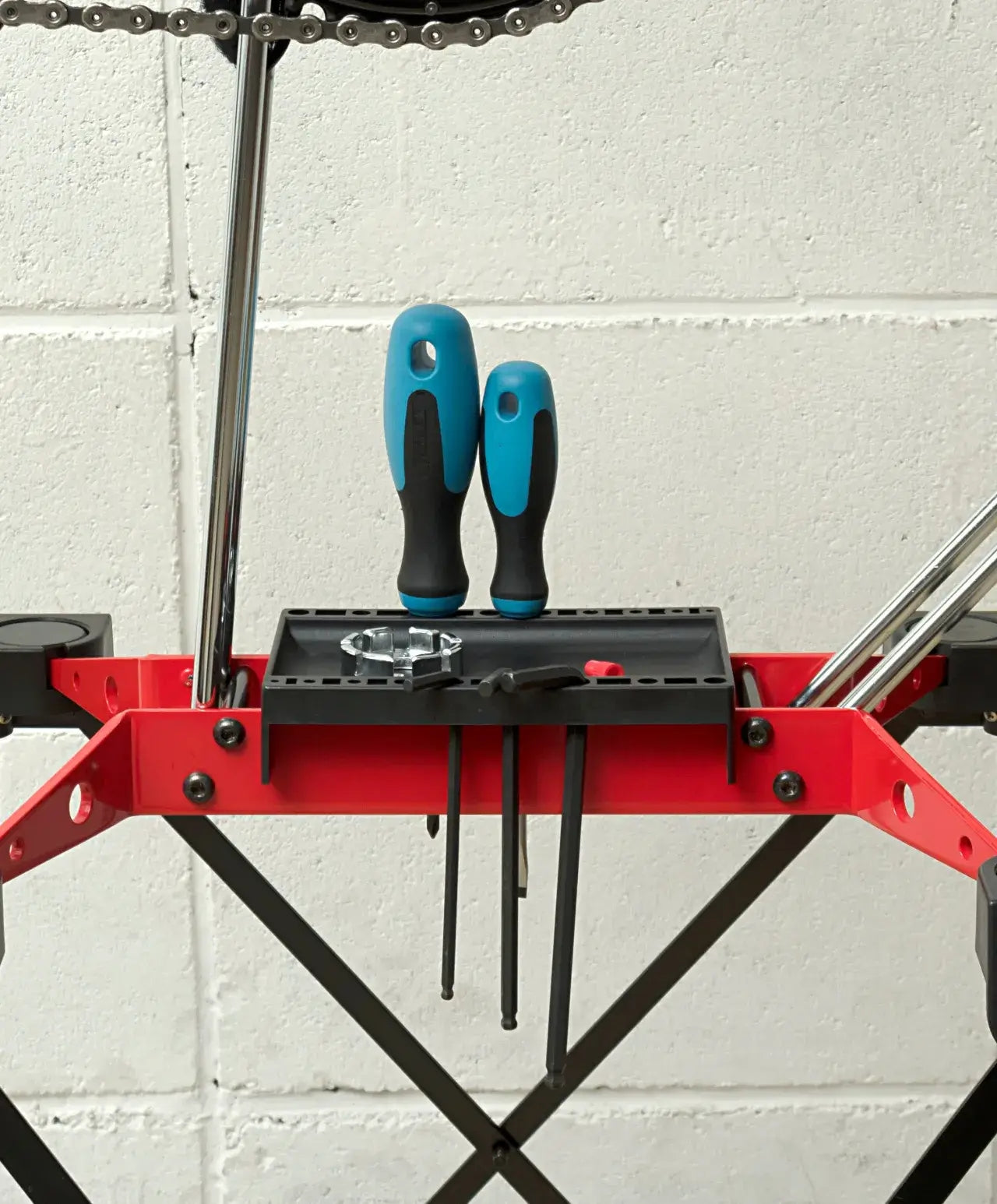 iWA1 PRO - Bike display and maintenance rack with pop up stand