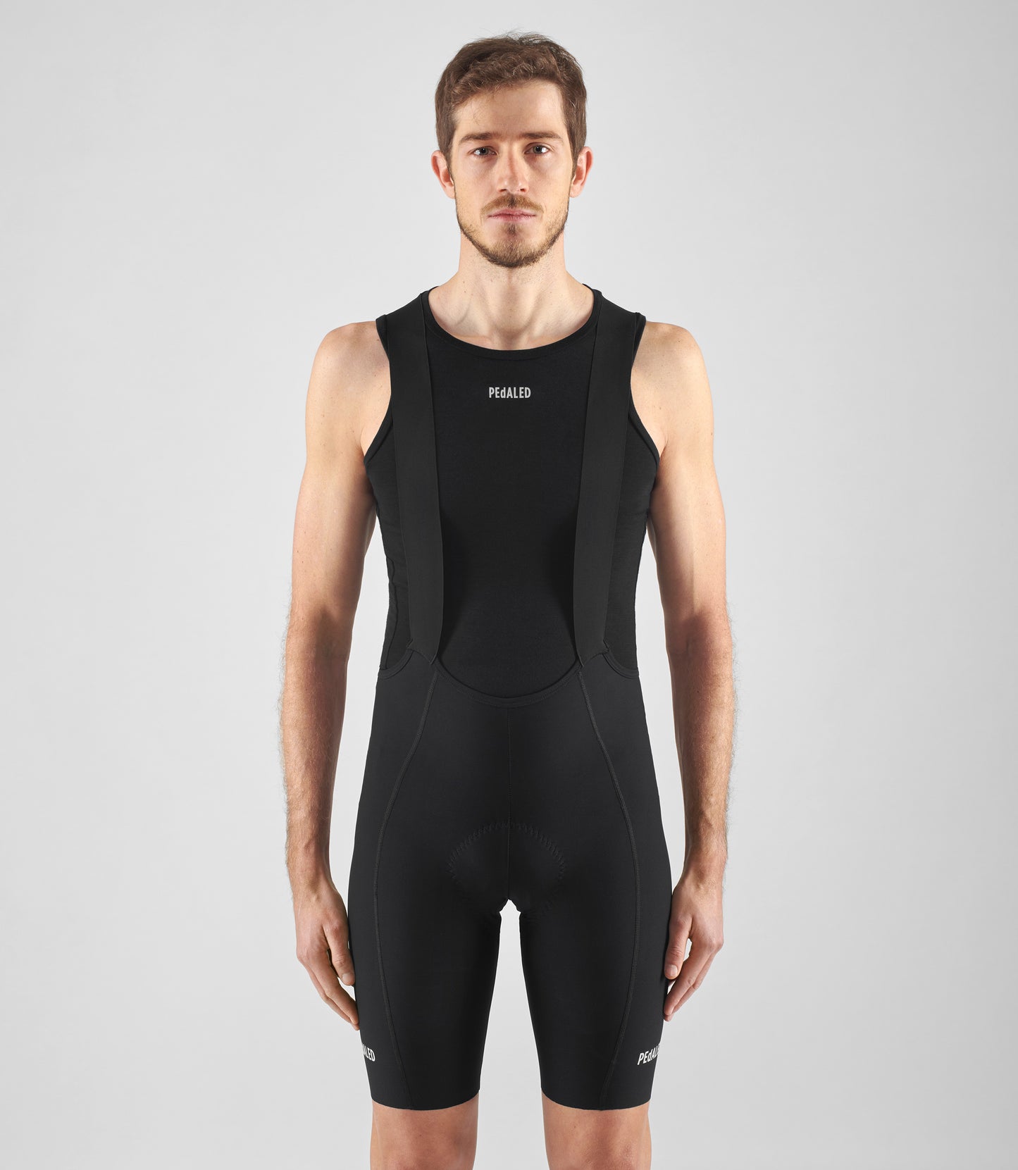 PEdALED Mens Element Bib Shorts (Black)