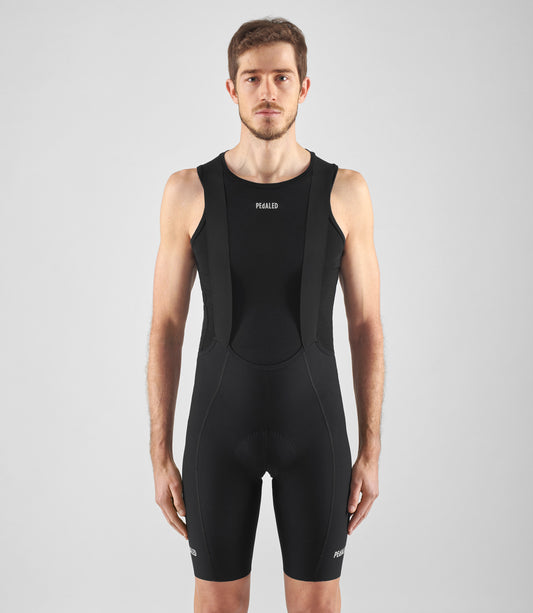 PEdALED Mens Element Bib Shorts (Black)