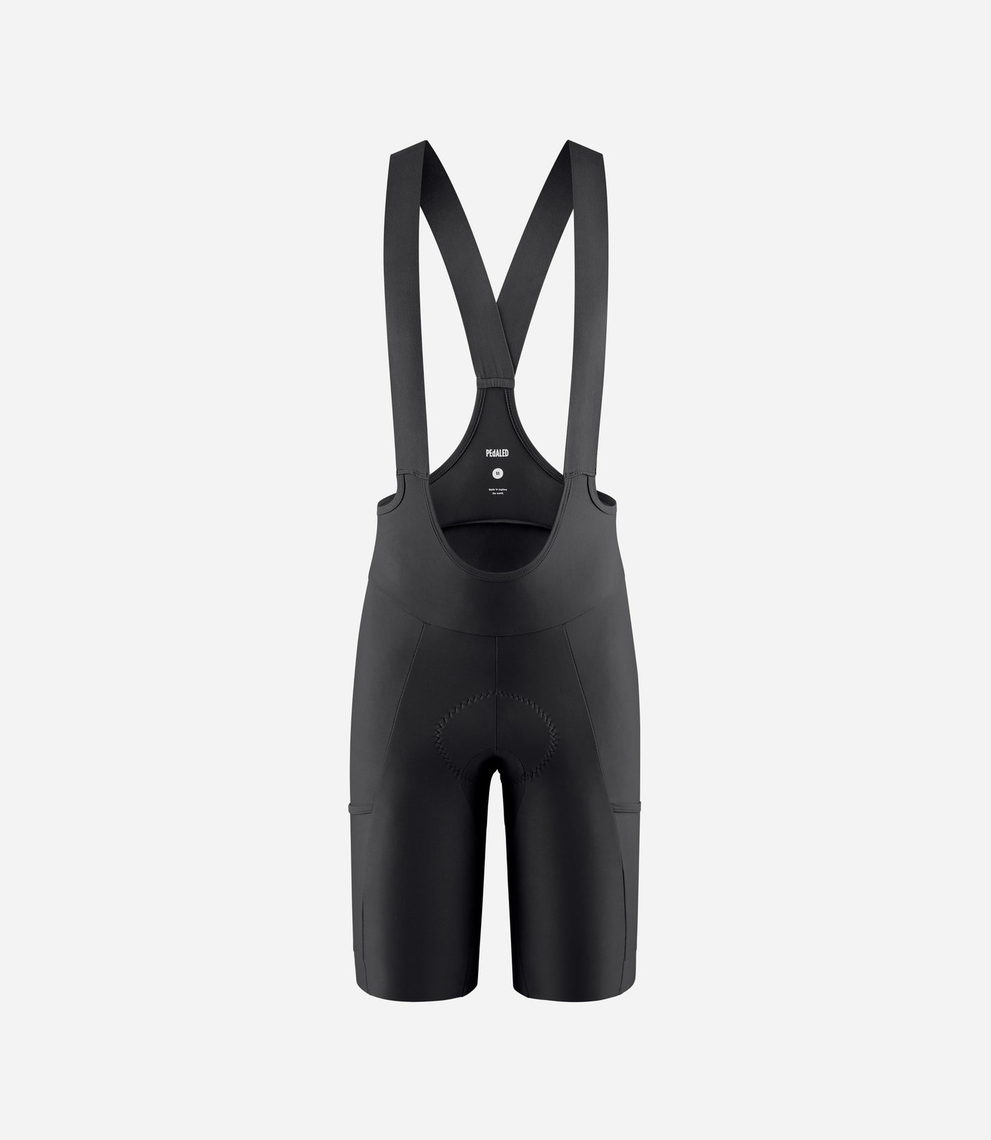 PEdALED Mens Odyssey Cycling Training Bibshort (Black)