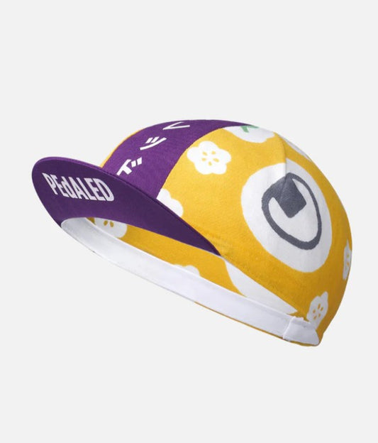 PEdALED Japanese Summer Bandana Cap (Mustard)