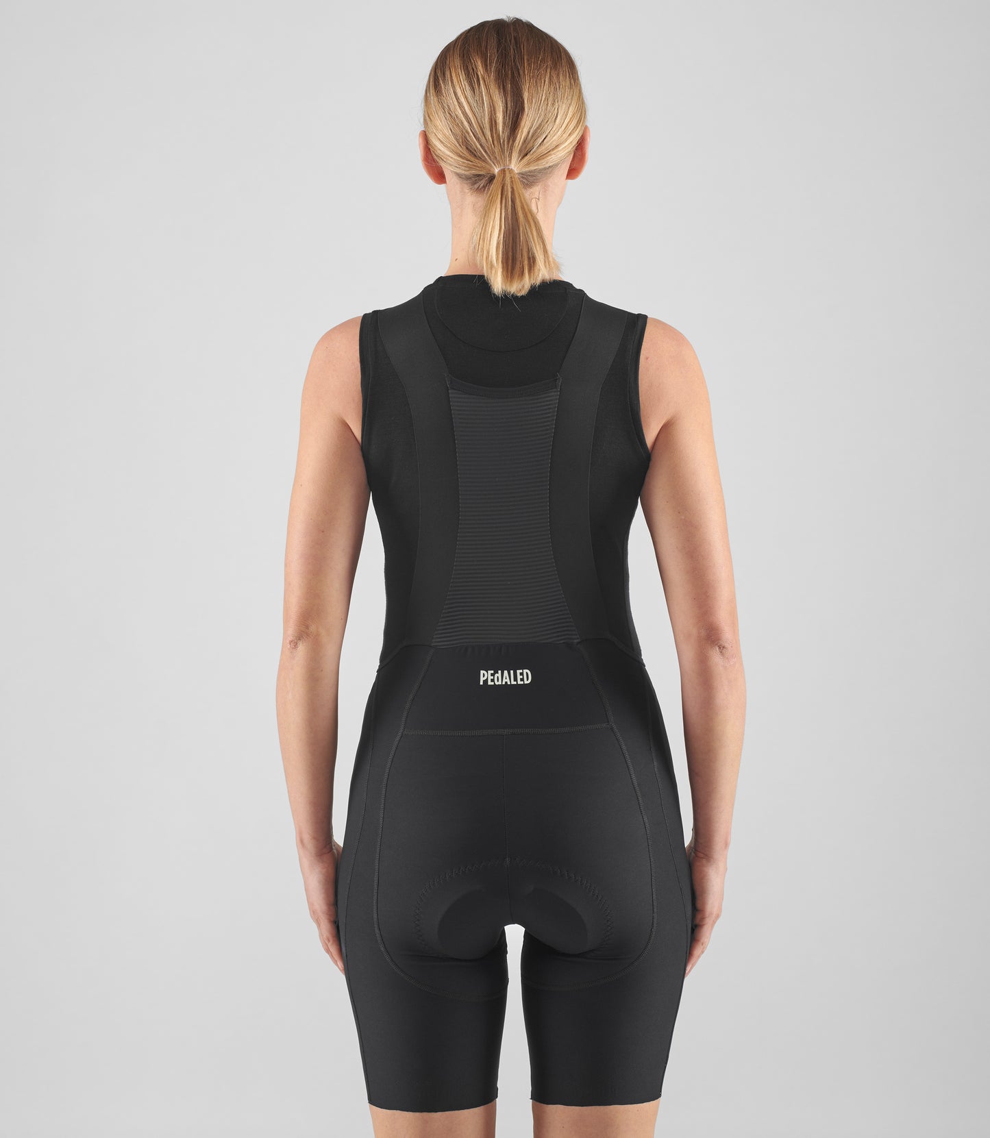 PEdALED Womens Element Cycling Bib Shorts (Black)