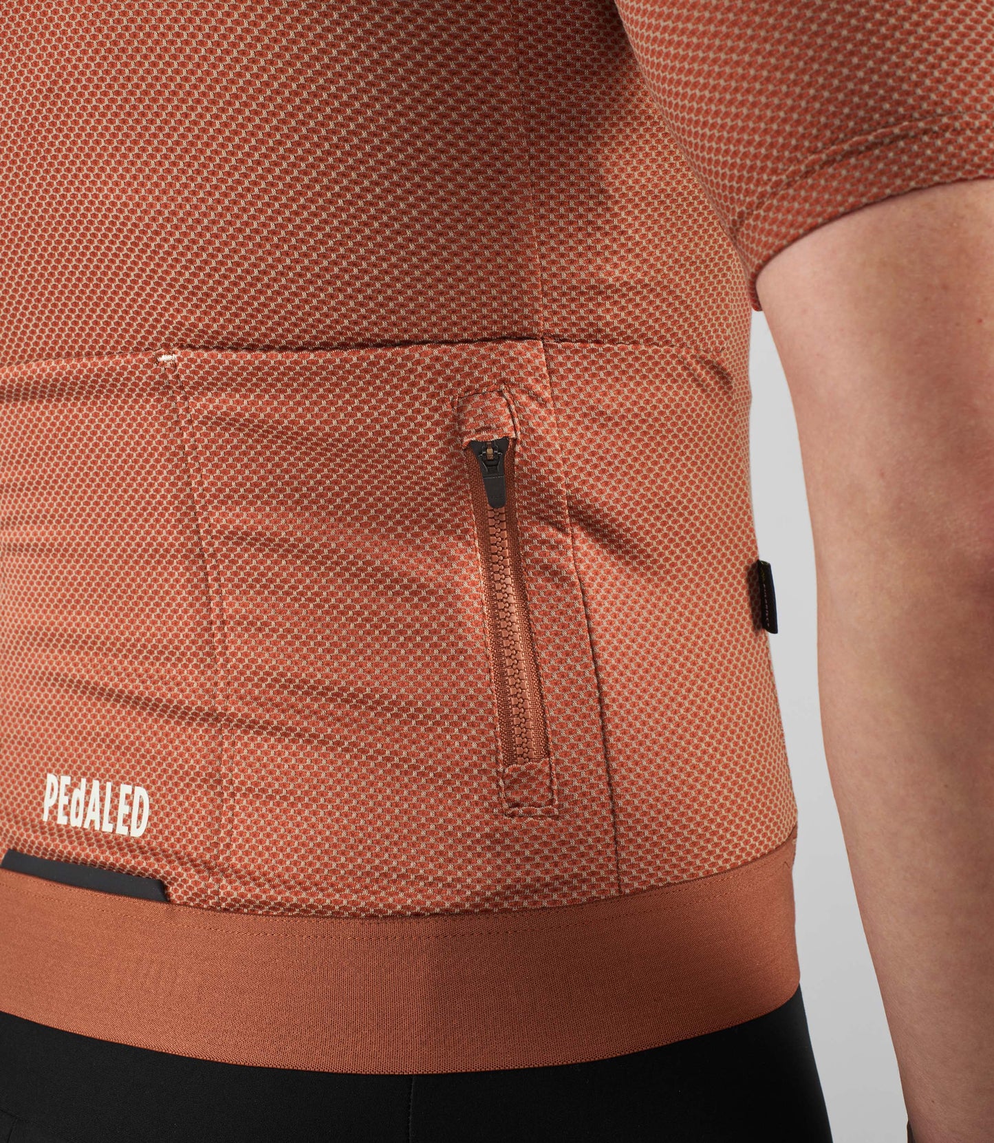 PEdALED Womens Odyssey Delta Cycling Jersey (Orange)