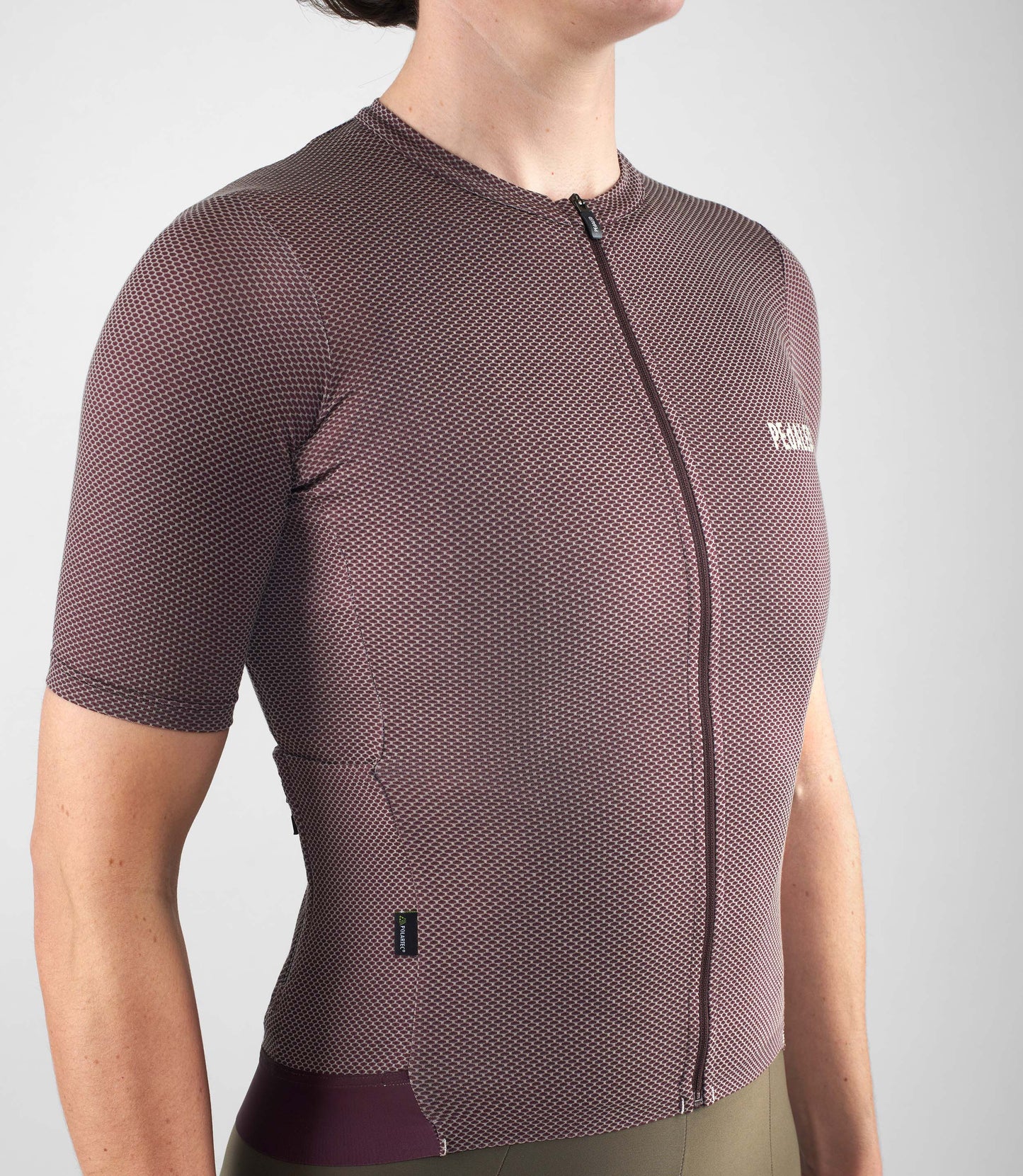 PEdALED Womens Odyssey Delta Cycling Jersey (Burgundy)