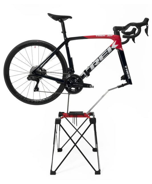 iWA1 PRO - Bike display and maintenance rack with pop up stand